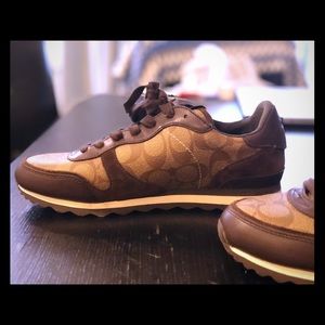 Coach size 8 shoes: worn once